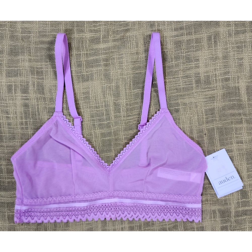 Unlined Bralette, Size XS, Size 32B, Size 34B, Auden, Sexy, Pretty, Bra